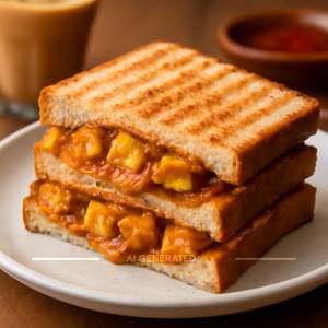Paneer Makhani Sandwich