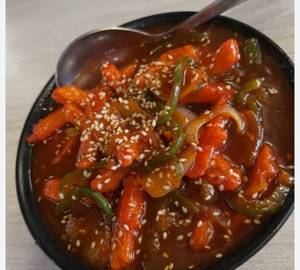 Potato Chilli {Gravy}