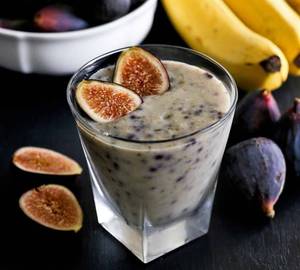 Red banana+fig+dates mixed juice