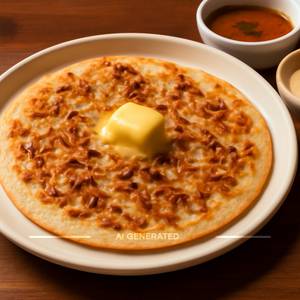 Butter onion uttapam