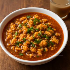 Egg bhurji curry