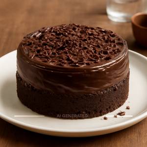 Chocolate truffle cake                                           
