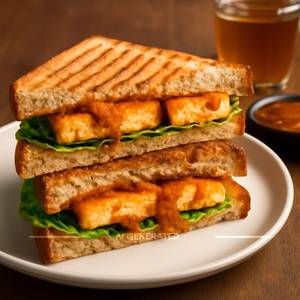 Peri Peri Paneer Sandwich