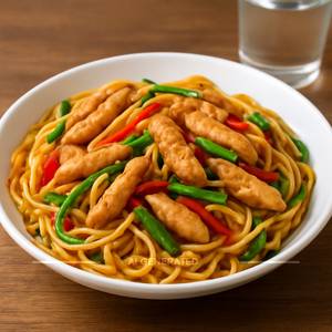 Chicken Hongkong noodles