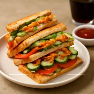 Veg. Club Sandwich