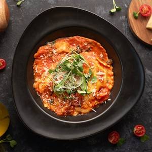 4 Cheese Ravioli In Arrabiatta