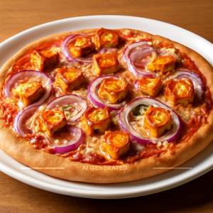 Paneer Onion Pizza