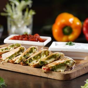 Avocado And Bell Peppers Quesadilla