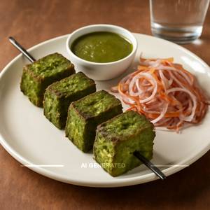 Paneer Haryali Tikka