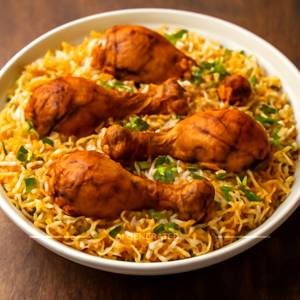 Chicken Tangdi Biryani