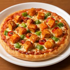 Chilli Paneer Pizza [8 Inches]