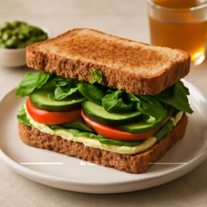 Pesto Hummus Sandwich