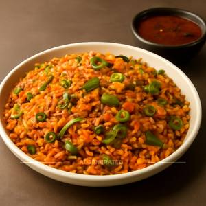 Veg Schezwan Fried Rice 
