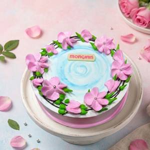 PINK FLORAL CAKE                                            
