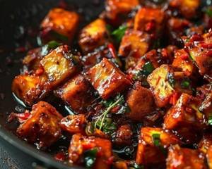 Paneer In Hot Garlic Sauce