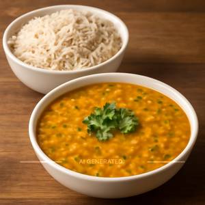 Daal fry + Jeera Rice