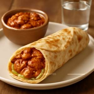 Butter Chicken Shawarma