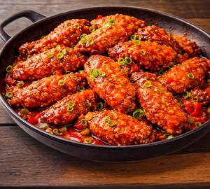 Schezwan Chicken Wings