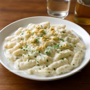 Cheesy White Sauce Pasta