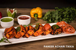 Paneer Achari Tikka
