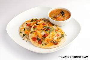 Onion Tomato Uttapam