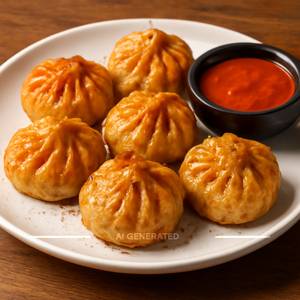 Peri peri chicken momos