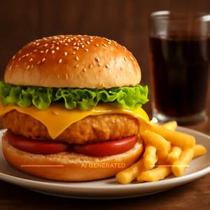 Chicken Cheese Burger