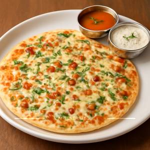 Cheese mixed uttapam