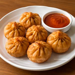 Chicken Fried Momos [12 Pieces]