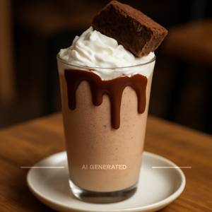 Nutella Brownie Thickshake
