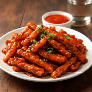 Crispy chilli potato