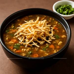 Chicken manchow soup
