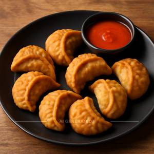 Veg. Fried Momos