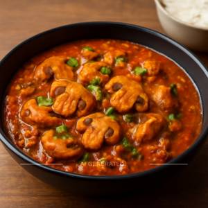 Mushroom Kadhai