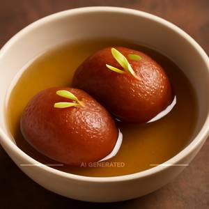 Hot Gulab Jamun 2 Pcs
