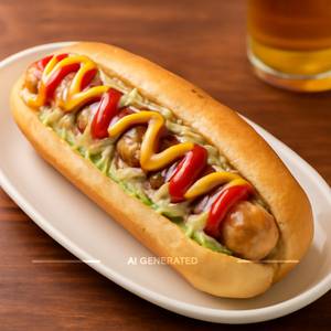 Chicken hot dog