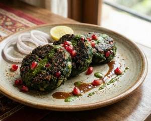 Palak Anardana Tikka