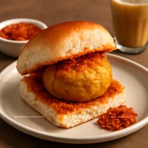 Schezwan Vada Pav
