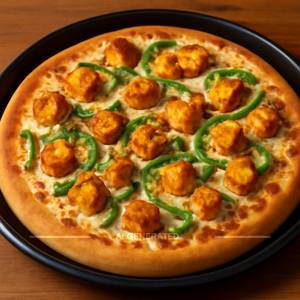 Cheese Chilli Paneer Pizza
