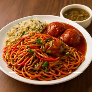 Triple Schezwan Noodles