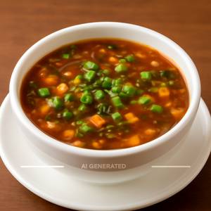 Veg hot and sour soup