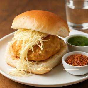 Cheese Vadapav