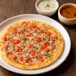Onion Tomato Uthappam