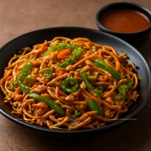 Manchurian Noodles Veg