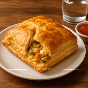 Veg cheese puff