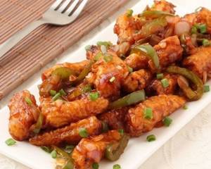 Baby Corn Butter Schezwan