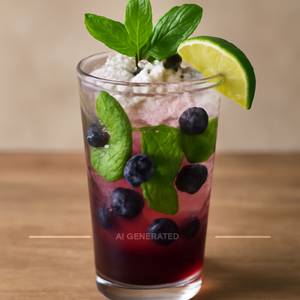 Blueberry Mojito
