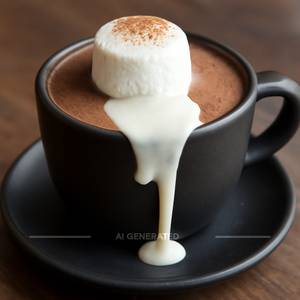 Chocolate Ice Cream With Chocolate Dip