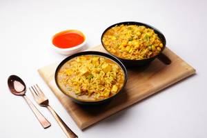 Paneer Masala Maggi + Corn Masala Maggi