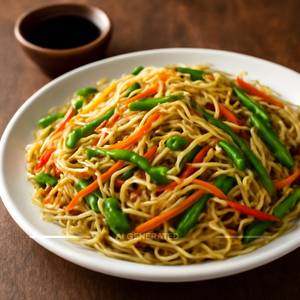 Veg Hakka Noodles